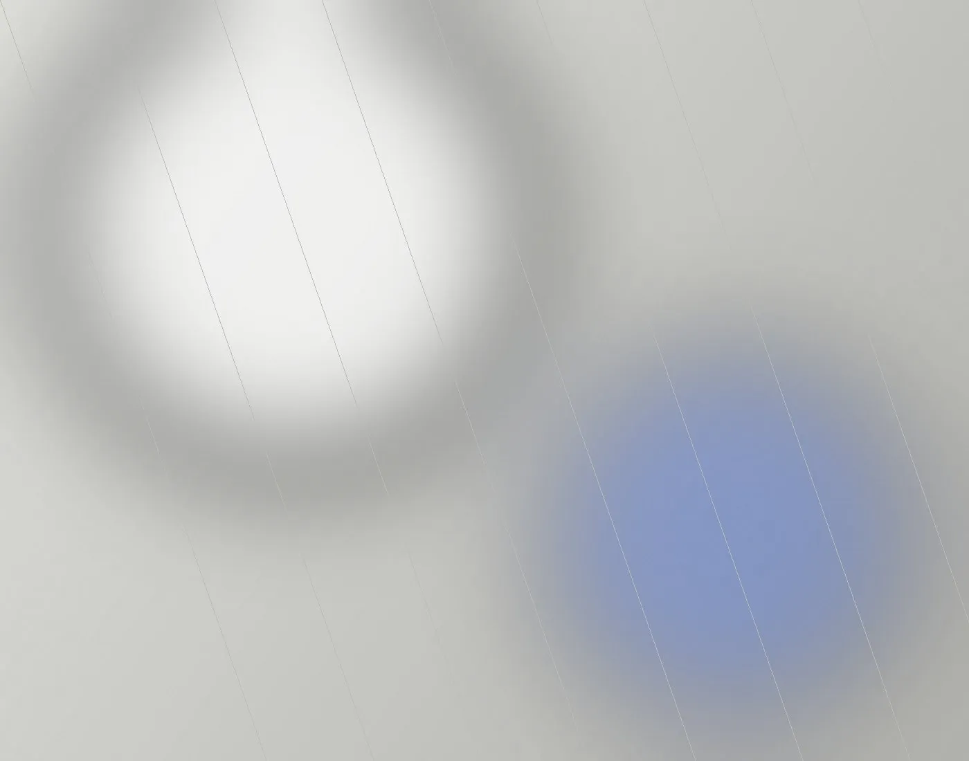 Composición abstracta clara con tonos grises y un acento azul